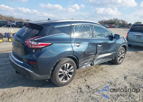 2015 Nissan Murano Sl z USA, uszkodzony, nr VIN 5N1AZ2MG2FN206344